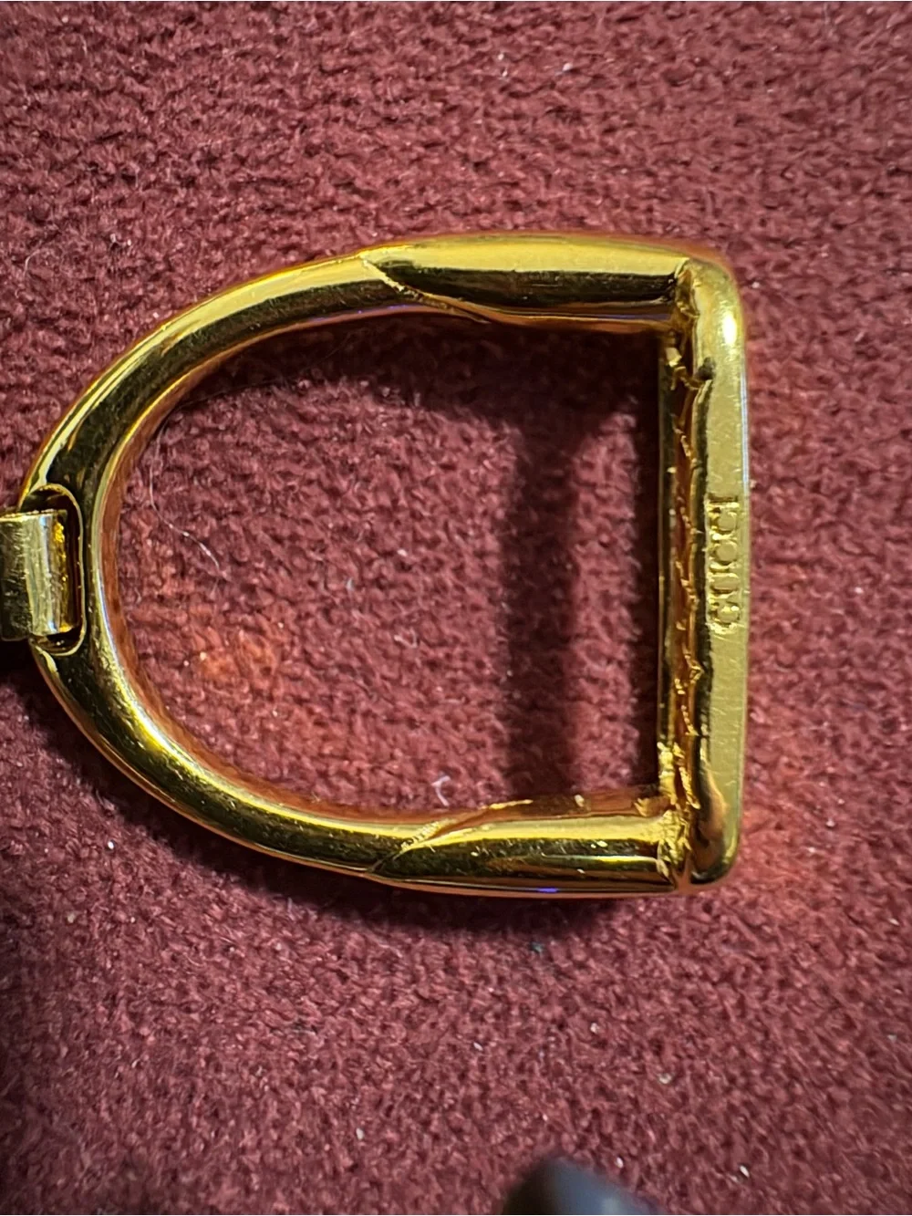 Gucci gold-tone horsebit chain belt